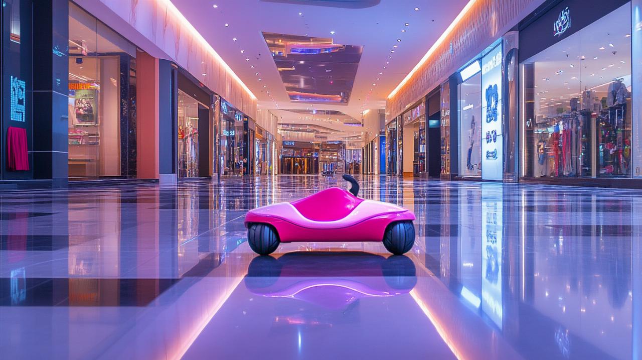 ¿Cuáles son las características increíbles del hoverboard rosa con luces LED y altavoces integrados que debes conocer?